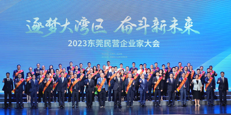 东莞市民营企业100强名单公布，DB电竞
上榜！